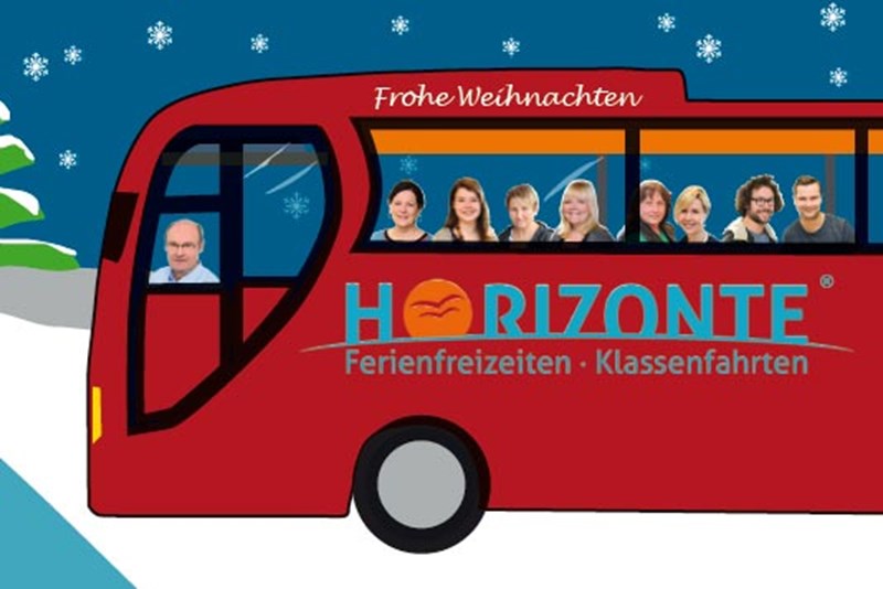 Bild: HORiZONTE Reisen wünscht frohe Weihnachten